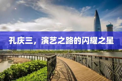 孔慶三，演藝之路的閃耀之星