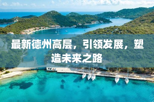 最新德州高層，引領發展，塑造未來之路