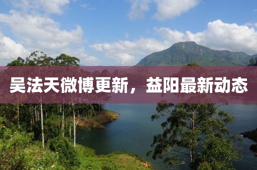 吳法天微博更新，益陽最新動態