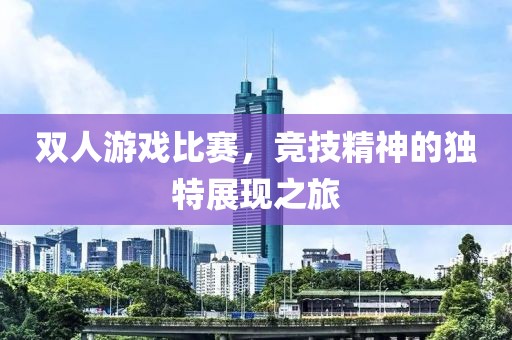 雙人游戲比賽，競技精神的獨特展現之旅