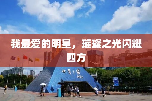 我最愛的明星，璀璨之光閃耀四方
