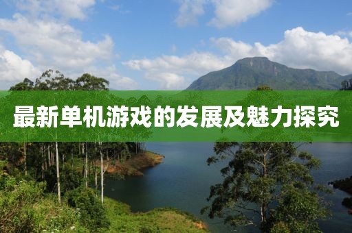 最新單機游戲的發展及魅力探究