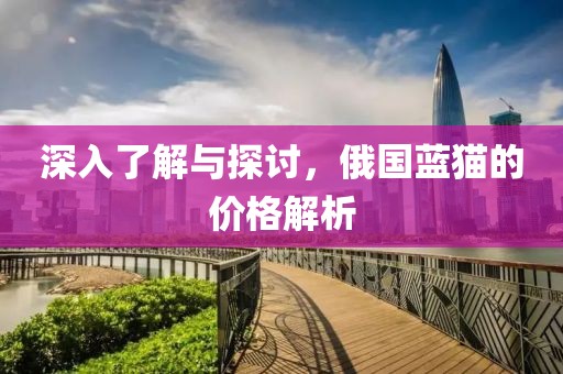 深入了解與探討，俄國藍貓的價格解析