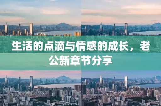 生活的點滴與情感的成長，老公新章節分享