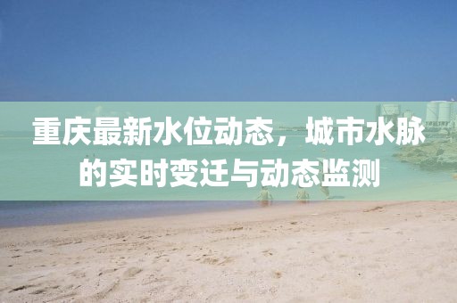 重慶最新水位動態，城市水脈的實時變遷與動態監測