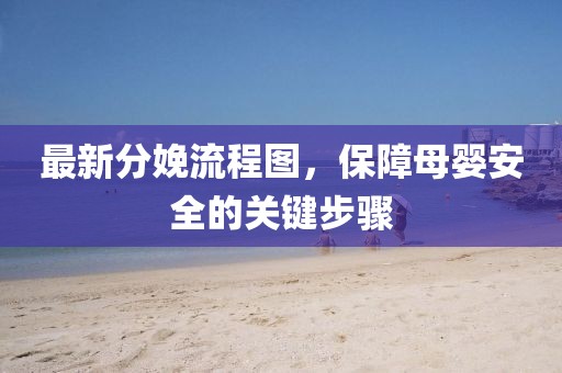 最新分娩流程圖，保障母嬰安全的關鍵步驟