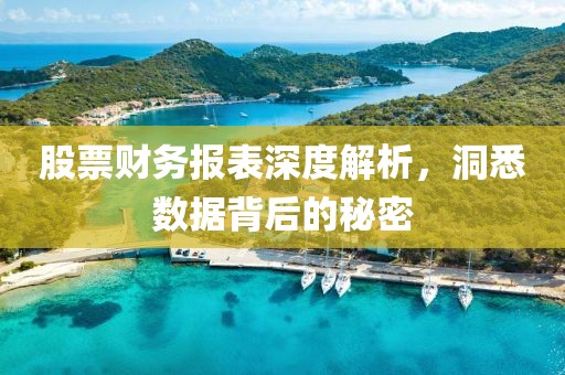 股票財務報表深度解析，洞悉數據背后的秘密
