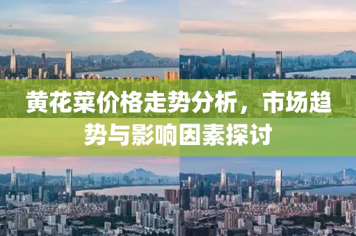 黃花菜價格走勢分析，市場趨勢與影響因素探討