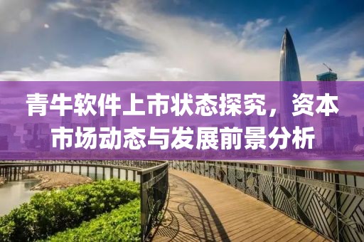 青牛軟件上市狀態探究，資本市場動態與發展前景分析