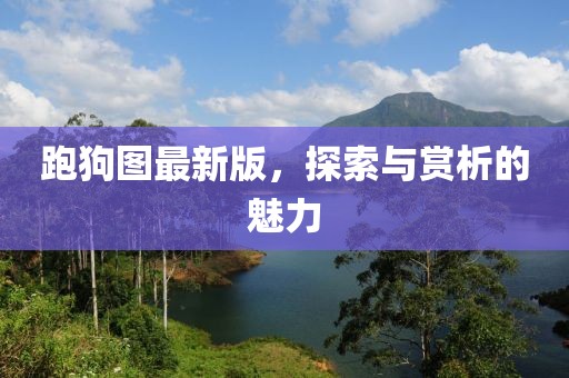 跑狗圖最新版，探索與賞析的魅力