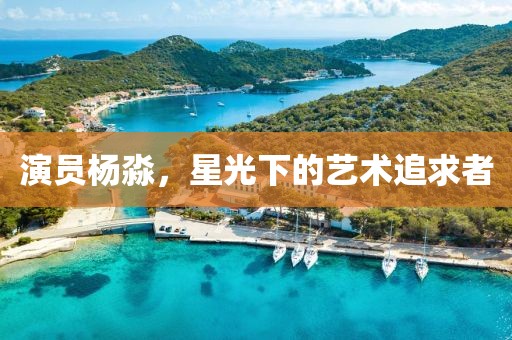 演員楊淼，星光下的藝術追求者