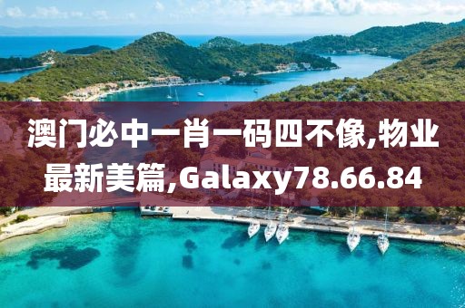 澳門必中一肖一碼四不像,物業最新美篇,Galaxy78.66.84