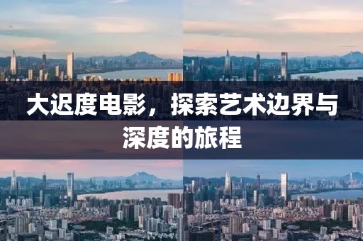 大遲度電影，探索藝術邊界與深度的旅程