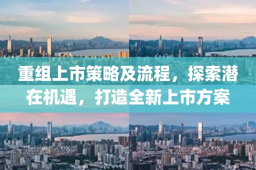 重組上市策略及流程，探索潛在機遇，打造全新上市方案