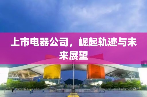 上市電器公司，崛起軌跡與未來展望