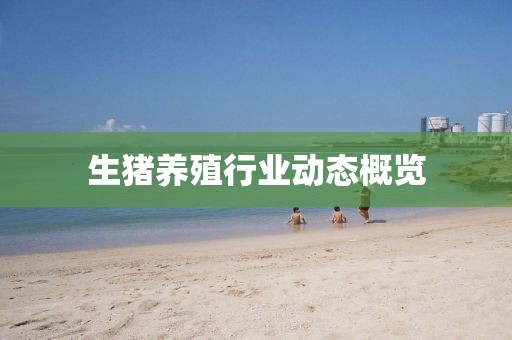 生豬養殖行業動態概覽