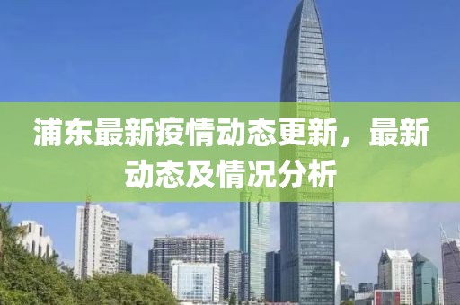 浦東最新疫情動態更新，最新動態及情況分析