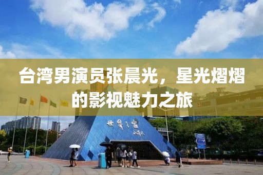 臺灣男演員張晨光，星光熠熠的影視魅力之旅