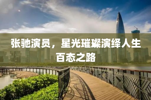 張馳演員，星光璀璨演繹人生百態之路