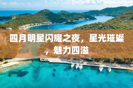 四月明星閃耀之夜，星光璀璨，魅力四溢