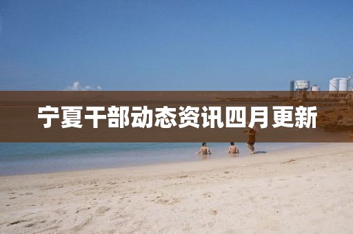 寧夏干部動態資訊四月更新