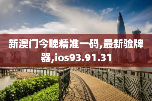 新澳門今晚精準一碼,最新驗牌器,ios93.91.31