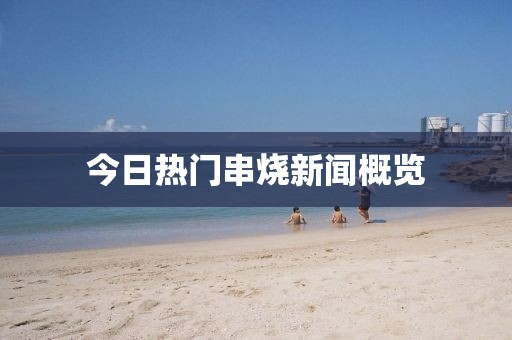 今日熱門串燒新聞概覽