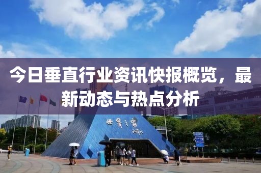 今日垂直行業資訊快報概覽，最新動態與熱點分析