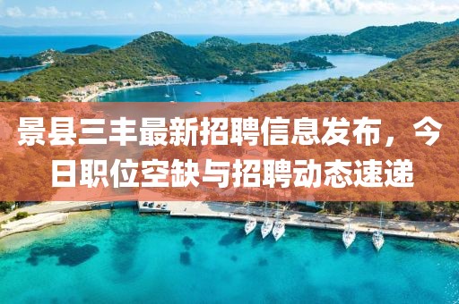 景縣三豐最新招聘信息發布，今日職位空缺與招聘動態速遞