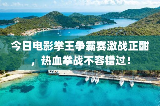 今日電影拳王爭霸賽激戰正酣，熱血拳戰不容錯過！