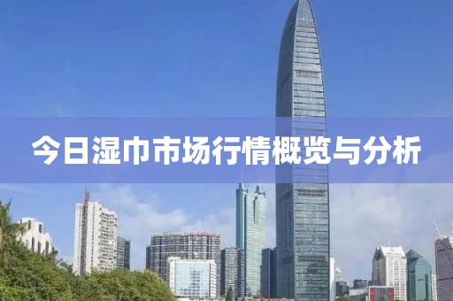 今日濕巾市場行情概覽與分析