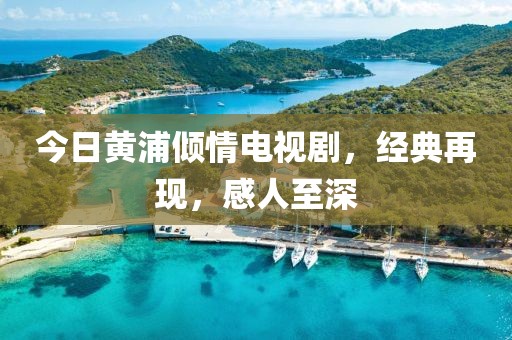 今日黃浦傾情電視劇，經典再現，感人至深