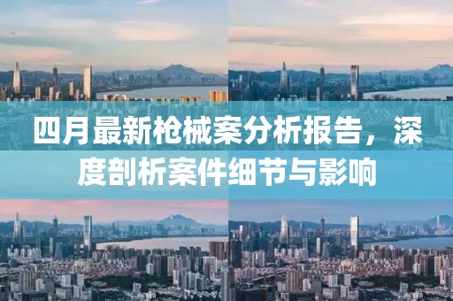 四月最新槍械案分析報告，深度剖析案件細節與影響