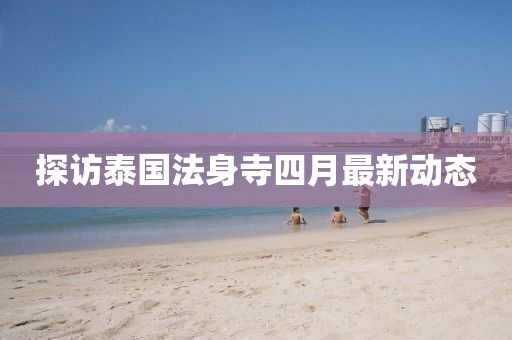 探訪泰國法身寺四月最新動態