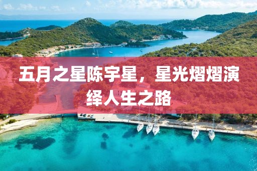 五月之星陳宇星，星光熠熠演繹人生之路