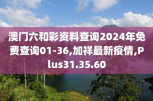 澳門六和彩資料查詢2024年免費查詢01-36,加祥最新疫情,Plus31.35.60