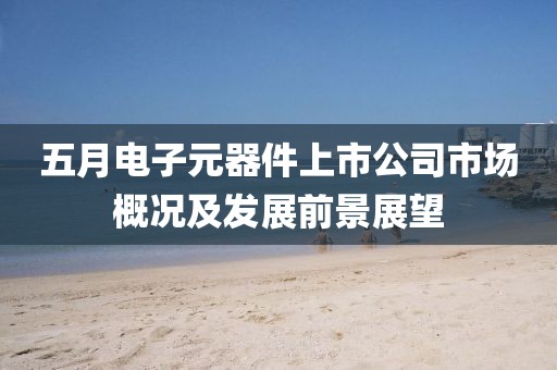 五月電子元器件上市公司市場概況及發展前景展望