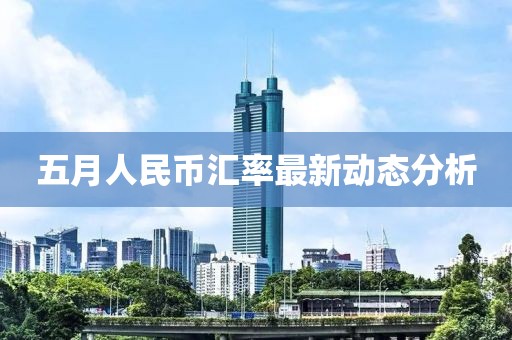 五月人民幣匯率最新動態分析