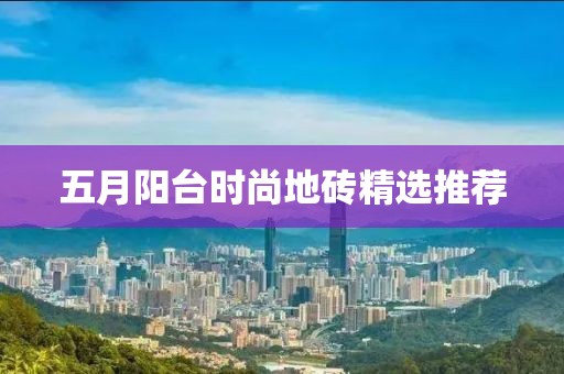 五月陽臺時尚地磚精選推薦