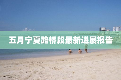 五月寧夏路橋段最新進展報告