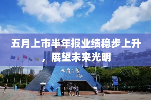 五月上市半年報業績穩步上升，展望未來光明