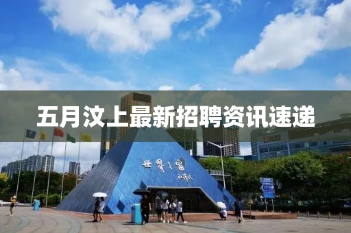 五月汶上最新招聘資訊速遞