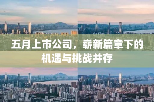 五月上市公司，嶄新篇章下的機遇與挑戰并存