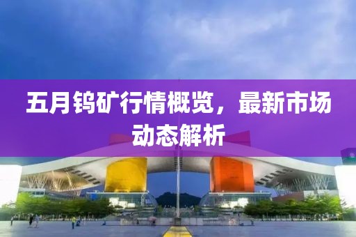 五月鎢礦行情概覽，最新市場動態解析