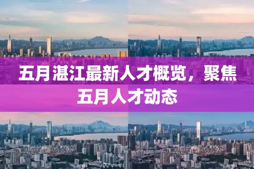 五月湛江最新人才概覽，聚焦五月人才動態