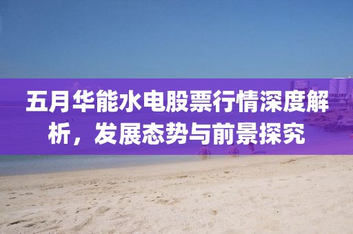 五月華能水電股票行情深度解析，發展態勢與前景探究
