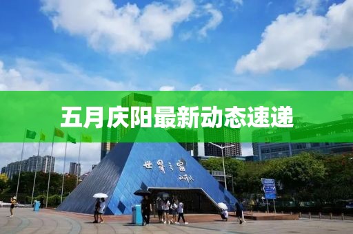 五月慶陽最新動態速遞