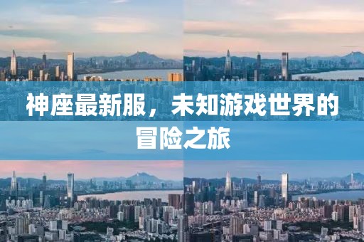 神座最新服，未知游戲世界的冒險之旅