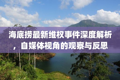 海底撈最新維權事件深度解析，自媒體視角的觀察與反思