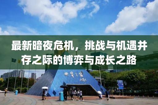 最新暗夜危機，挑戰與機遇并存之際的博弈與成長之路
